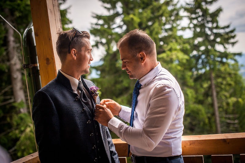 Míša a Petr - horská chata Paprsek v Rychlebských horách