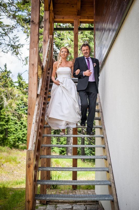Míša a Petr - horská chata Paprsek v Rychlebských horách