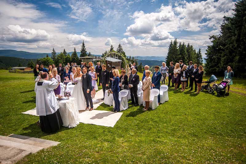 Míša a Petr - horská chata Paprsek v Rychlebských horách