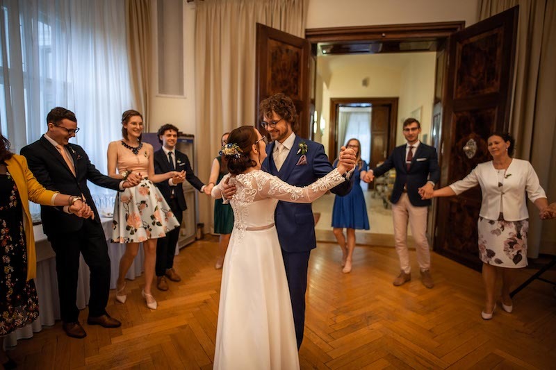 Livia a Marcela - svatba na zámku ve Křtinách
