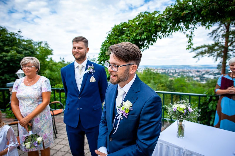 Lucka a Honza - svatba v Brně na Myslivně