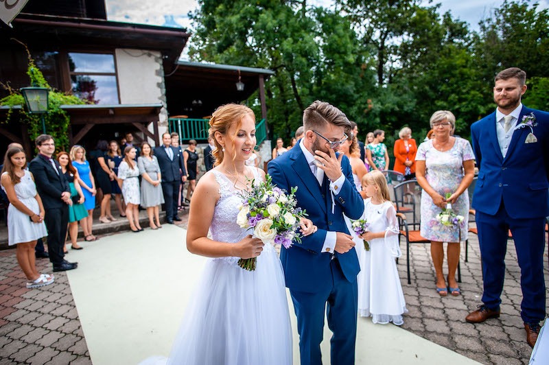 Lucka a Honza - svatba v Brně na Myslivně