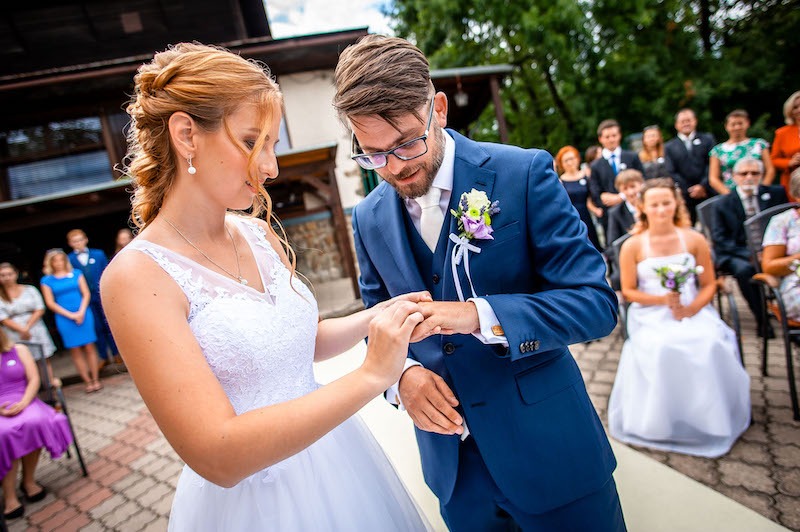 Lucka a Honza - svatba v Brně na Myslivně