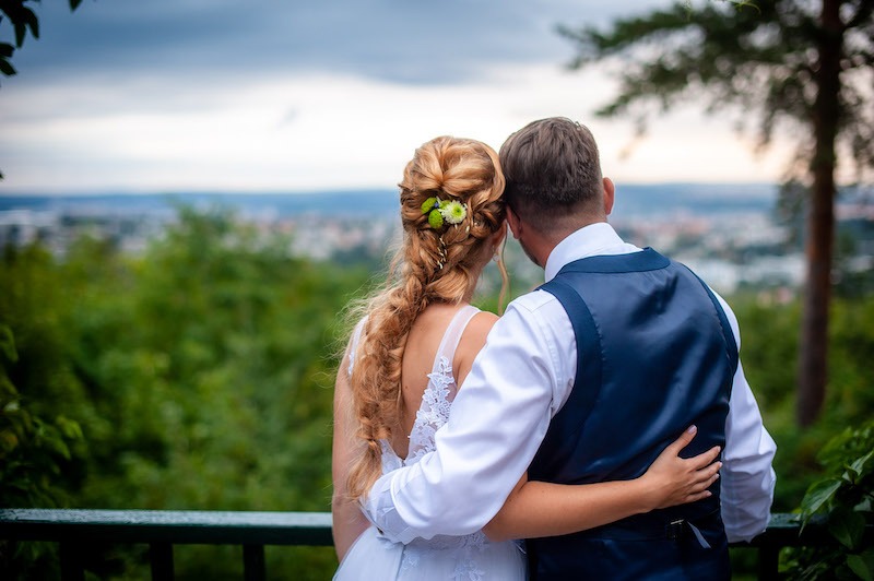Lucka a Honza - svatba v Brně na Myslivně