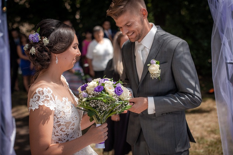 Jarka a Dominika - svatba na zámku v Náměšti nad Oslavou