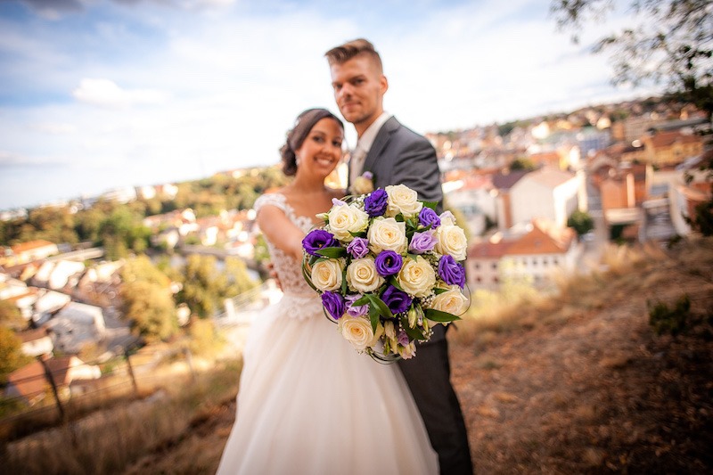 Jarka a Dominika - svatba na zámku v Náměšti nad Oslavou