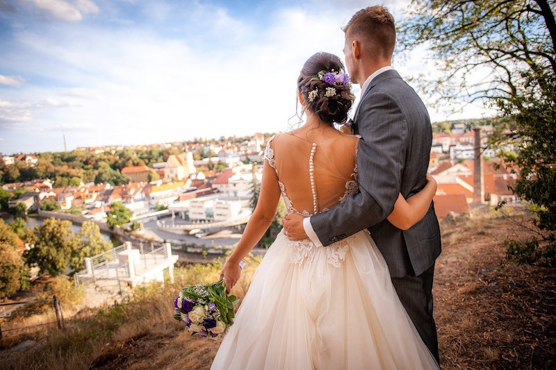 Jarka a Dominika - svatba na zámku v Náměšti nad Oslavou