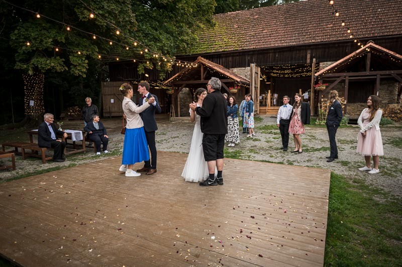 Svatba na samotě Křemen: Úžasné místo na Vysočině