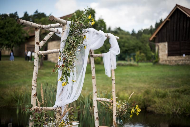 Svatba na samotě Křemen: Úžasné místo na Vysočině
