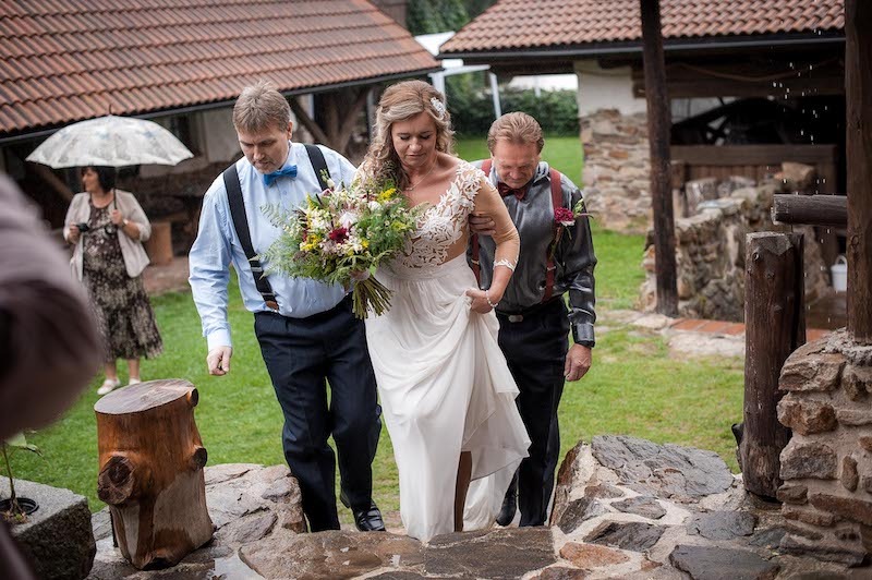 Svatba na statku Opajda na Vysočině: Příběh Lucky a Jendy