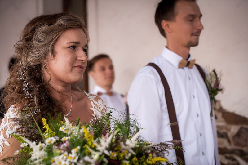 Svatba na statku Opajda na Vysočině: Příběh Lucky a Jendy