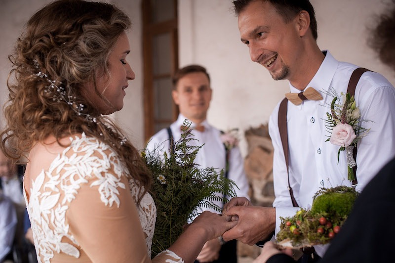 Svatba na statku Opajda na Vysočině: Příběh Lucky a Jendy