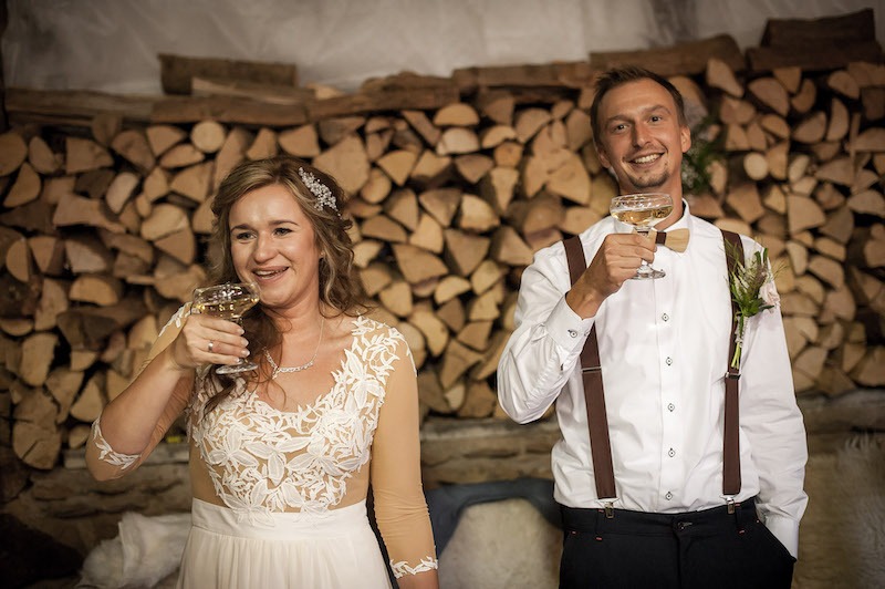 Svatba na statku Opajda na Vysočině: Příběh Lucky a Jendy