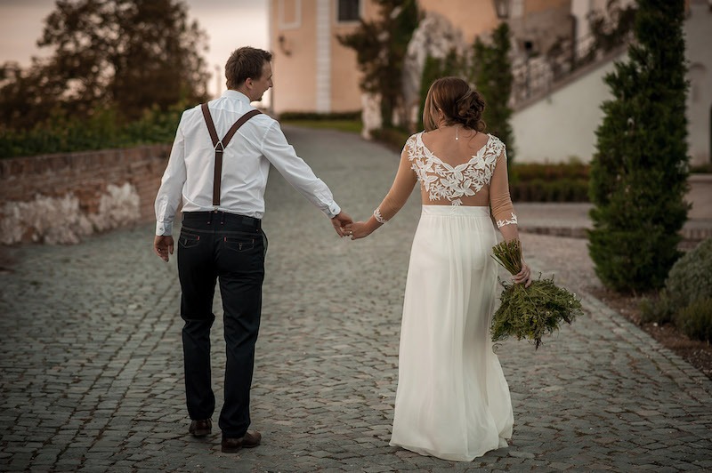 Svatba na statku Opajda na Vysočině: Příběh Lucky a Jendy